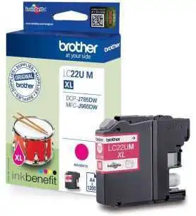 Brother LC22UM XL Magenta Cartouche d'encre d'origine