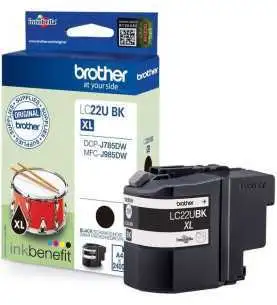 Brother LC22U BK XL Noir Cartouche d'encre d'origine