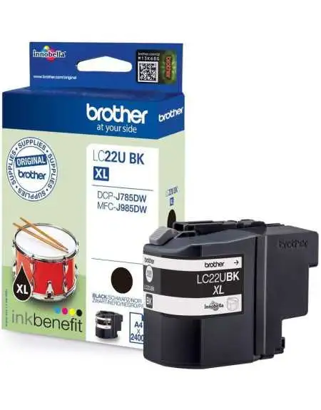 Brother LC22U BK XL Noir Cartouche d'encre d'origine