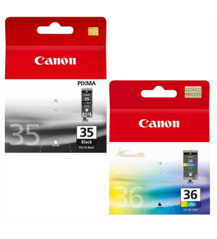 Canon PGI-35/CLI-36 Noir couleur Pack moins cher sur Promos-cartouches