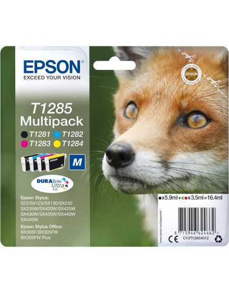 EPSON T1285 Noir couleur Pack moins cher sur Promos-cartouches