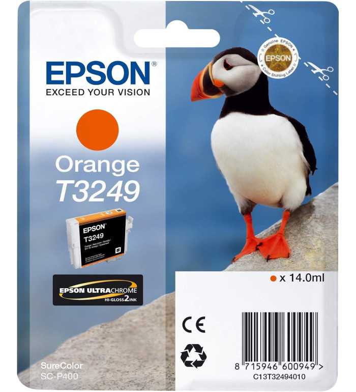 EPSON T3249 Orange pas chère sur Promos-cartouches