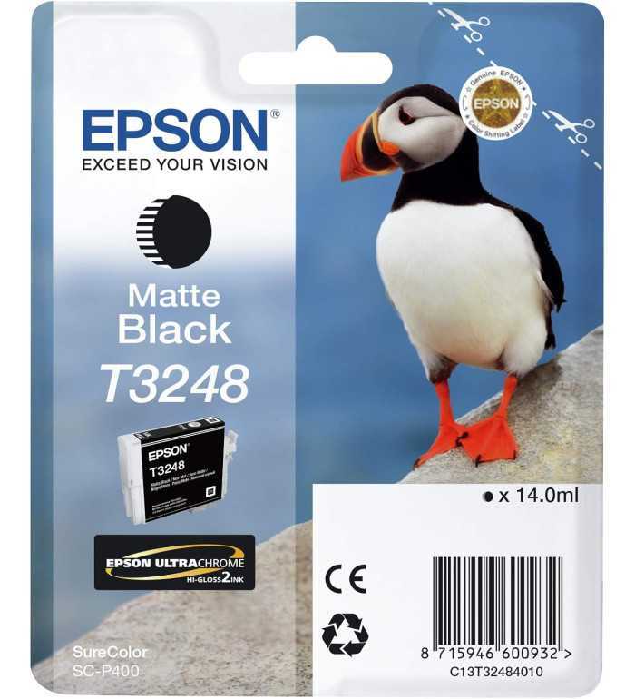 EPSON T3248 Noir mat pas chère sur Promos-cartouches