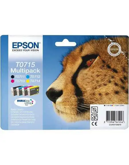 Epson T0715 Guépard Pack moins cher sur Promos-cartouches