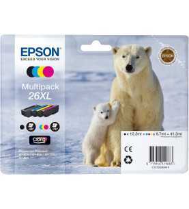 Epson 26XL Noir couleur Pack moins cher sur Promos-cartouches