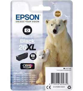 Epson 26XL Photo noir pas chère sur Promos-cartouches