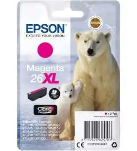 Epson 26XL Magenta pas chère sur Promos-cartouches