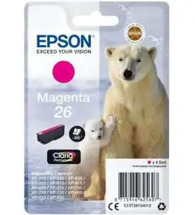 Epson 26 Magenta pas chère sur Promos-cartouches