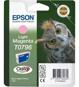 Epson T0796 Chouette Magenta clair pas chère sur Promos-cartouches