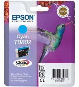 Epson T0802 Colibri Cyan pas chère sur Promos-cartouches