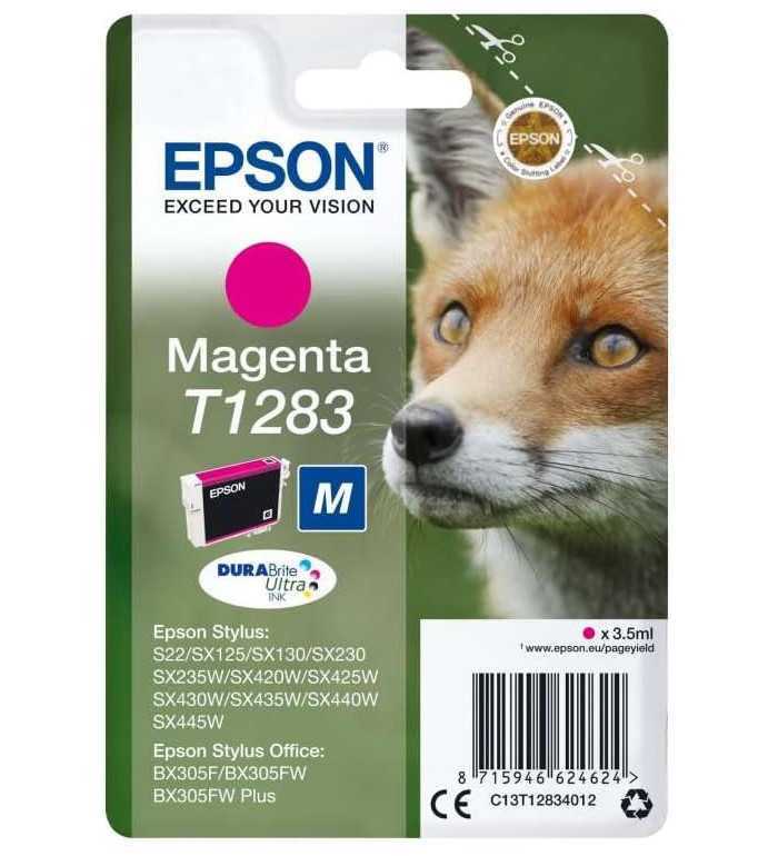 Epson T1283 Magenta pas chère sur Promos-cartouches