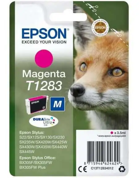 Epson T1283 Magenta pas chère sur Promos-cartouches