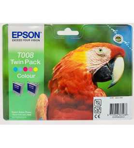 Epson T008 Couleur Pack moins cher sur Promos-cartouches