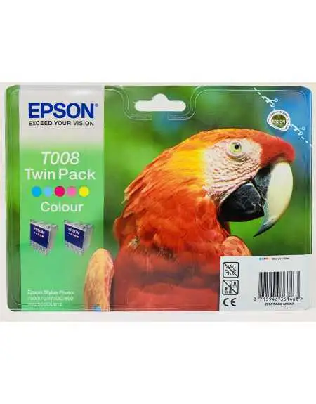 Epson T008 Couleur Pack moins cher sur Promos-cartouches