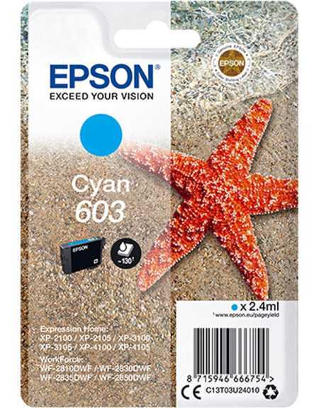 Epson 603 Cyan pas chère sur Promos-cartouches