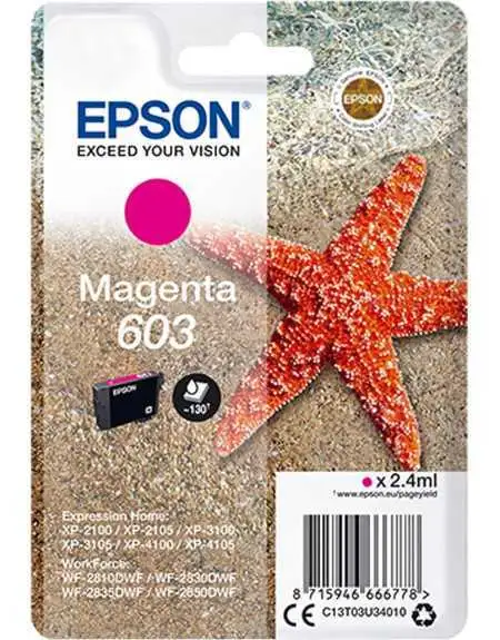 Epson 603 Magenta pas chère sur Promos-cartouches