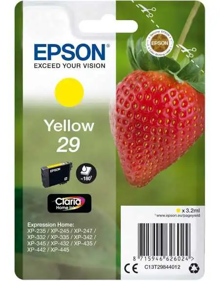 Epson 29 Fraise Jaune pas chère sur Promos-cartouches