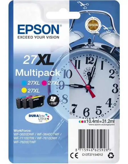 Epson 27XL Couleur Pack moins cher sur Promos-cartouches