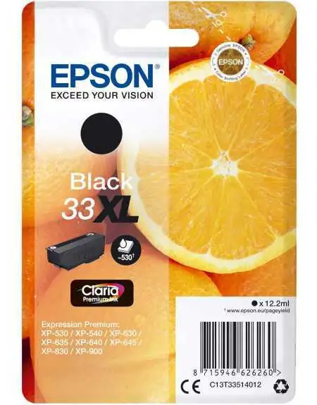 Epson 33XL Noir pas chère sur Promos-cartouches