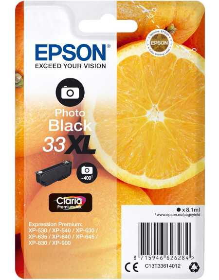 Epson 33XL Photo noir pas chère sur Promos-cartouches