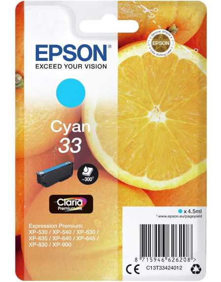 Epson 33 Cyan pas chère sur Promos-cartouches