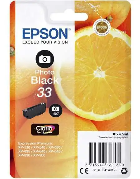 Epson 33 Photo noir pas chère sur Promos-cartouches