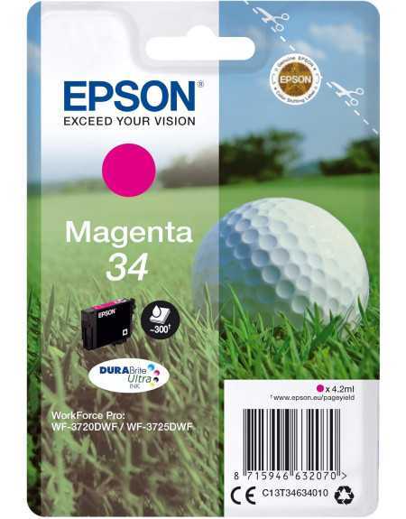 Epson 34 Magenta pas chère sur Promos-cartouches