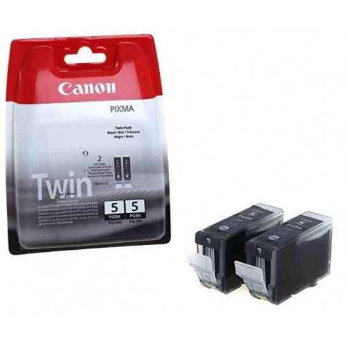 Canon PGI-5BK Noir Pack de 2 Cartouches d'encre d'origine