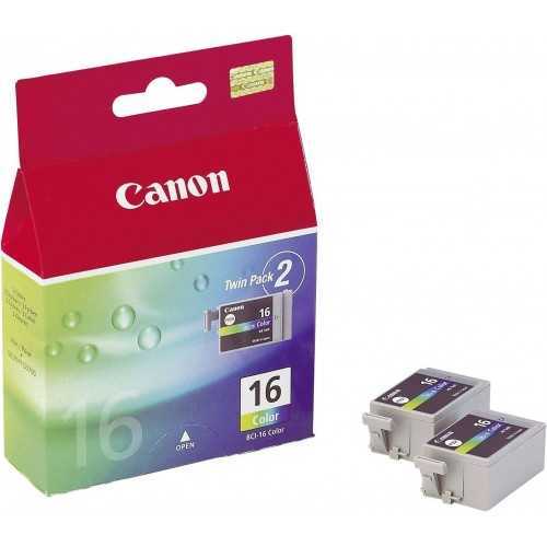 Canon bci-16 couleur Pack de 2 cartouches d'encre d'origine